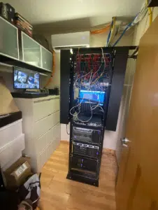 Before CompuShooter Services - Network Cable Messed 4