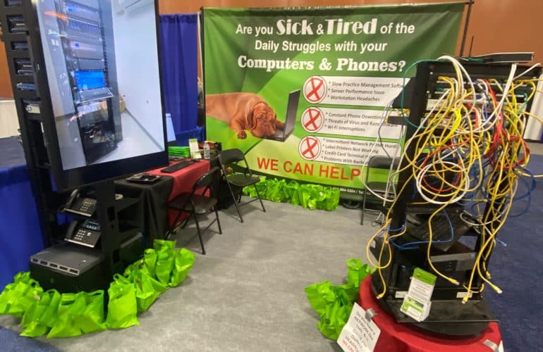 CompuShooter at Tradeshow