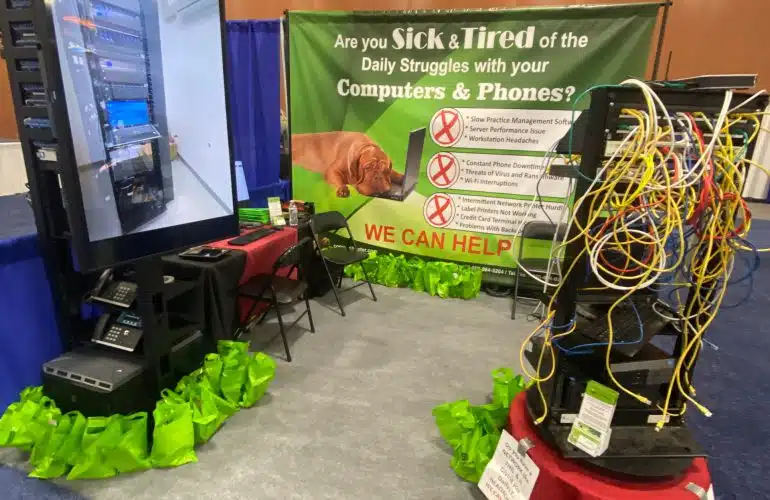CompuShooter at Tradeshow