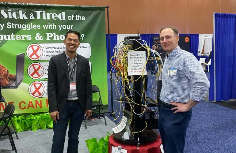 Joel Tumulak at Tradeshow