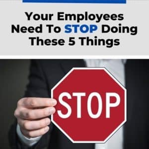 Stop Doing These 5 Things