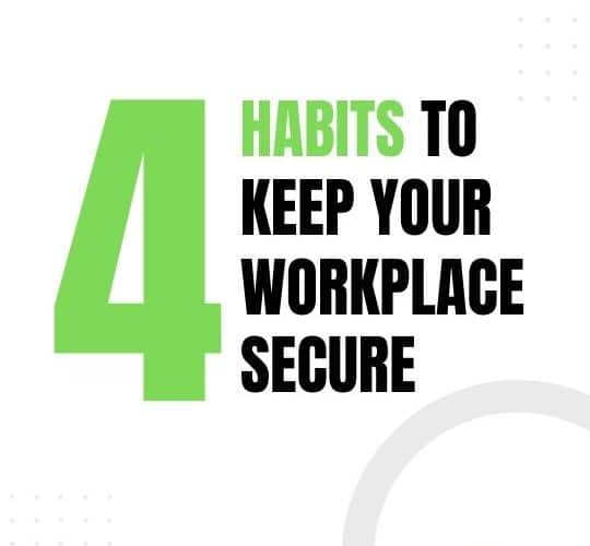 Cybersecurity Awareness Month: 4 Habits Every Workplace Needs Social Post 1